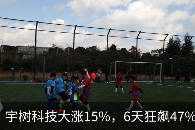 宇树科技大涨15%，6天狂飙47%