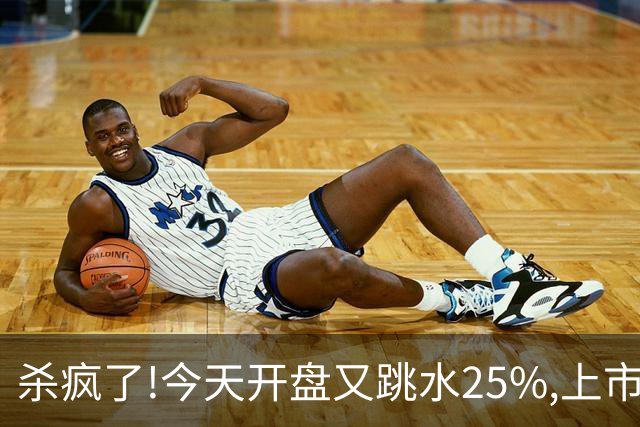 杀疯了!今天开盘又跳水25%,上市两天回撤45%,首日进场的全被套！